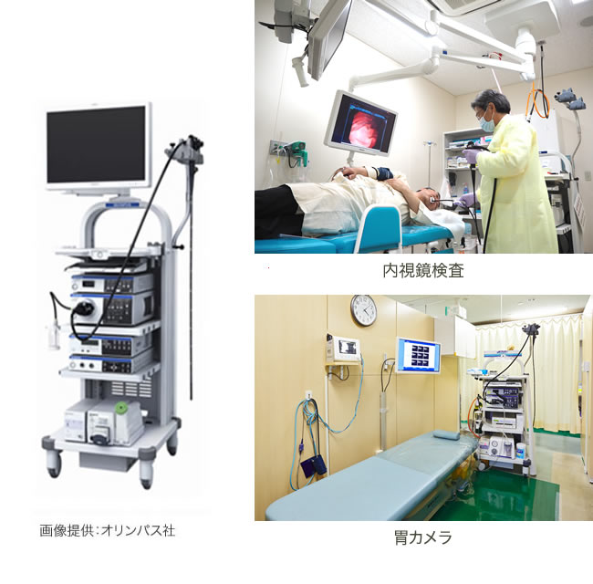 内視鏡機器 画像提供：オリンパス社